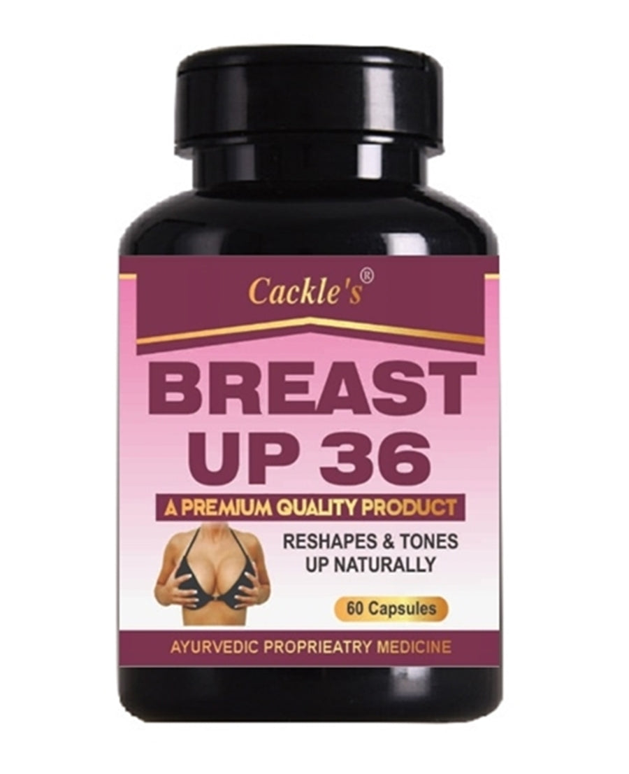Breast Up 36 Herbal Capsule for Women, Pack of 60 Capsules