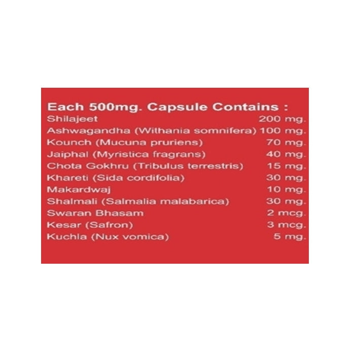 Sandaou Xtra Long Herbal Capsule for Men, Pack of 30 Capsules