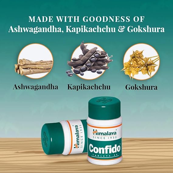 Himalaya Confido Tablets 60 no.s