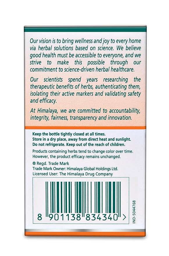 Himalaya Gokshura Ayurvedic Tablets For Men | Supports Stamina And Vigour 60 Tablets