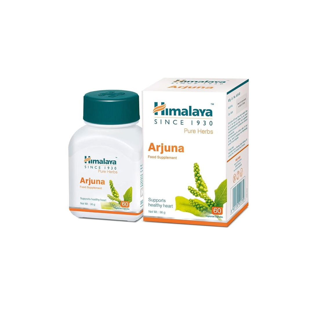 Himalaya Arjuna - 60 Tablets, White